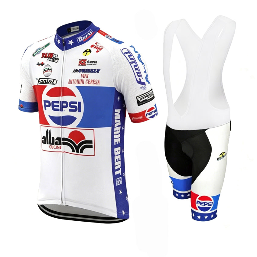 Pepsi Retro Cycling Jersey Set