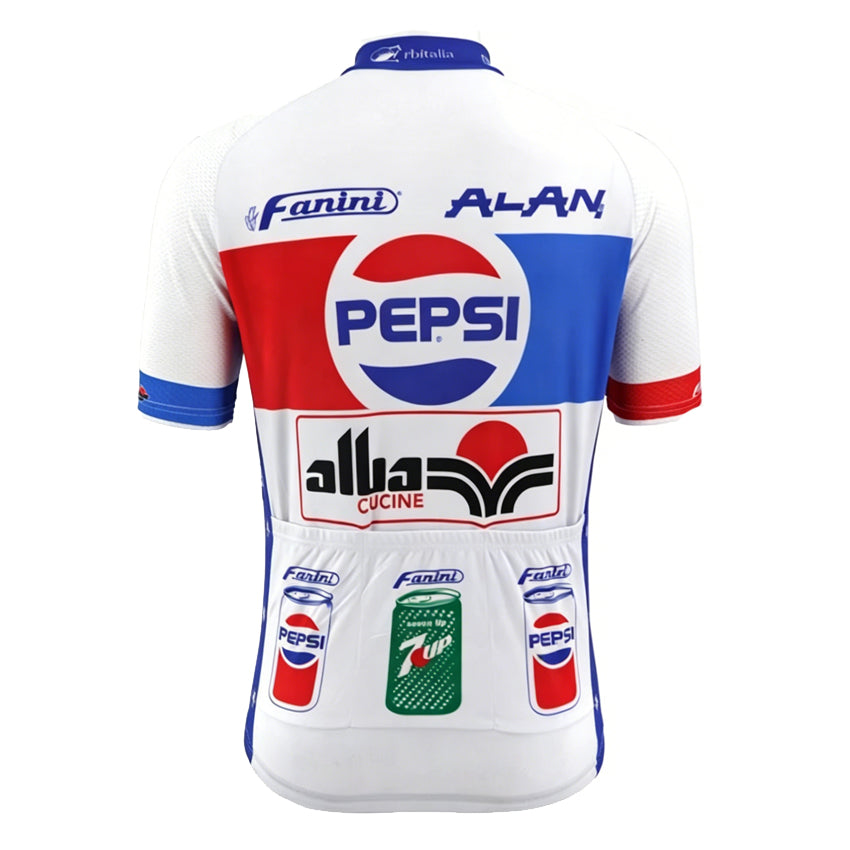 Pepsi Cola Fanini Retro Cycling Jersey