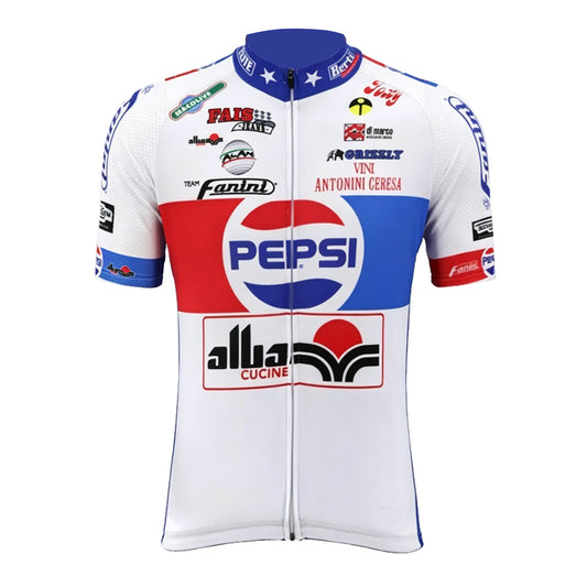 Pepsi Team Fanini Retro Cycling Jersey