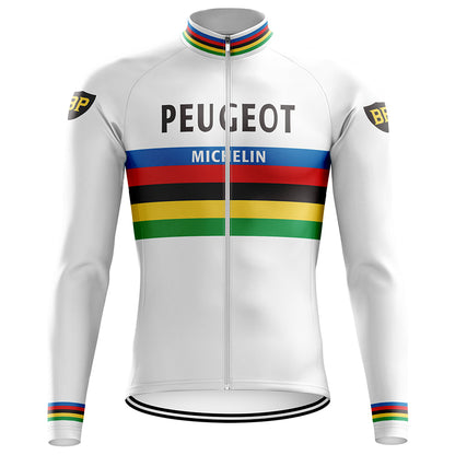 Peugeot Long Sleeve Cycling Jersey World Champion 
