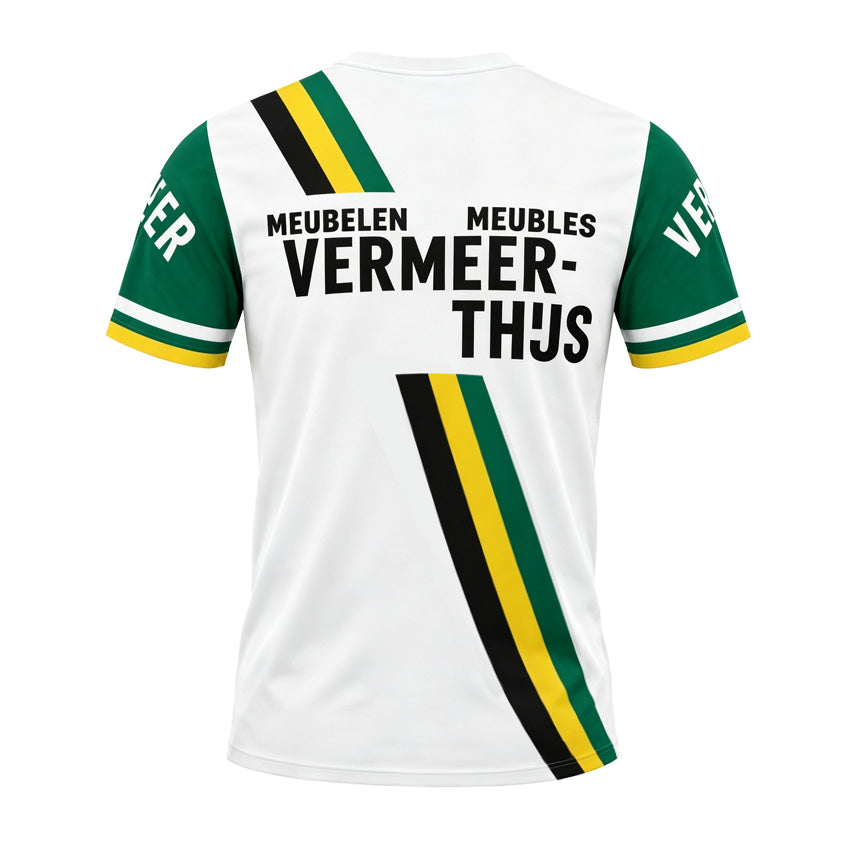 Retro Vermeer-Thijs cycling jersey T-shirt back view