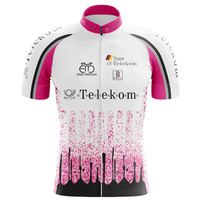 Team Telekom Retro Cycling Jersey 90s