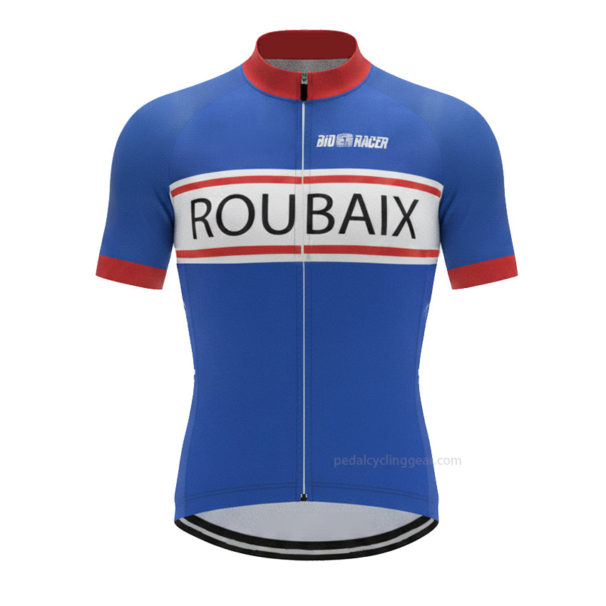 Roubaix Retro Short Sleeve Cycling Jersey