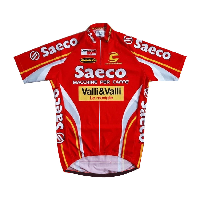 saeco team cycling jersey