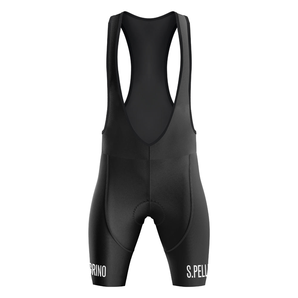 San Pellegrino Retro Black Bib Short