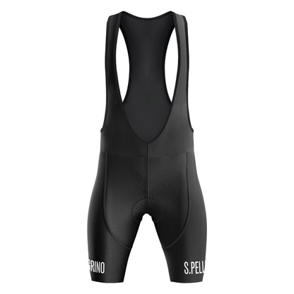 San Pellegrino Retro Black Bib Short