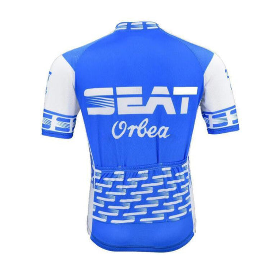 seat orbea retro cycling jersey