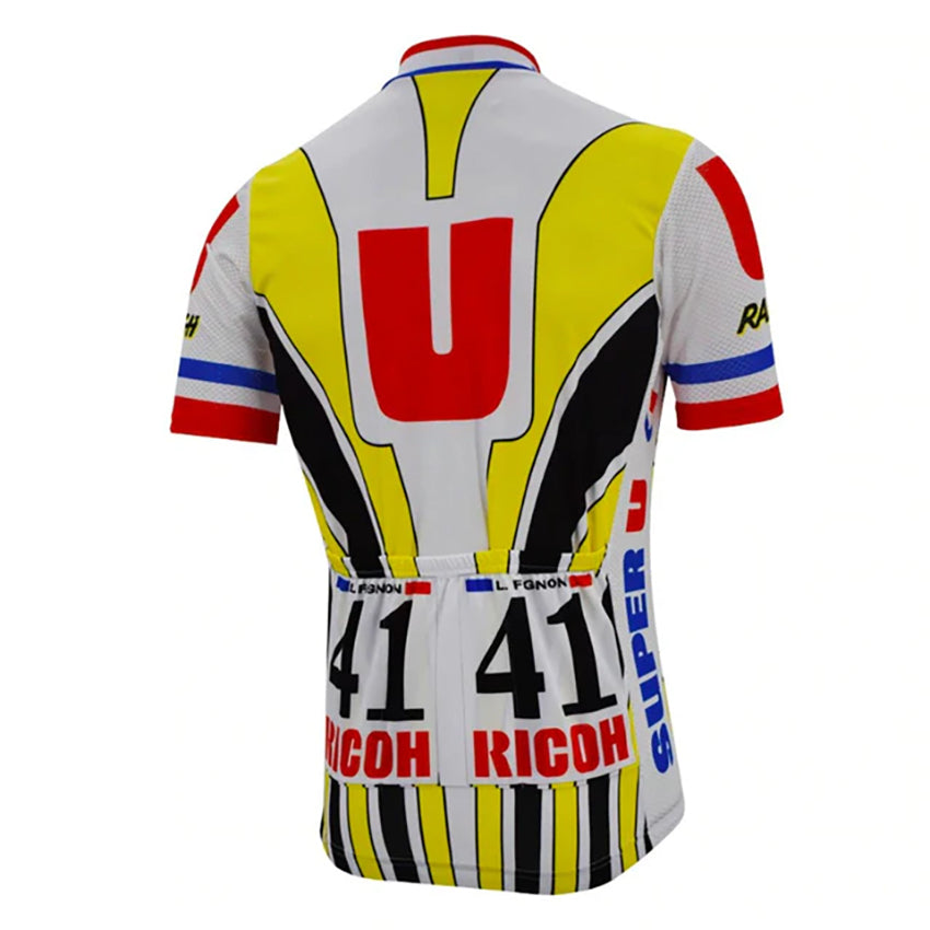 Super U Laurent Fignon Retro Cycling Jerseys