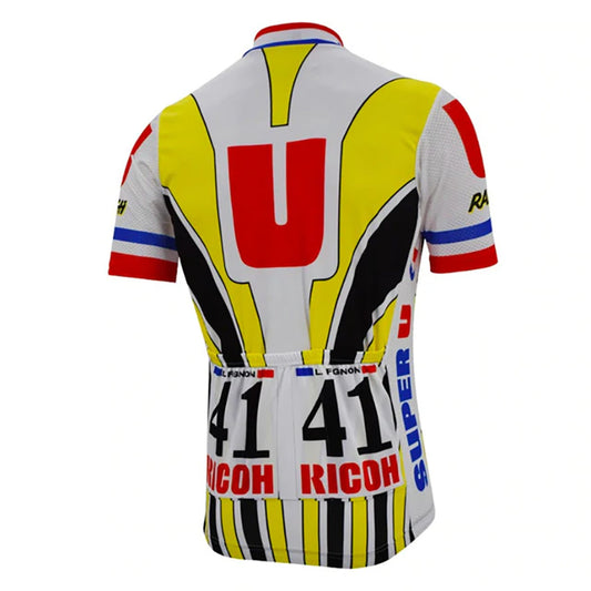 Super U Laurent Fignon Retro Cycling Jerseys