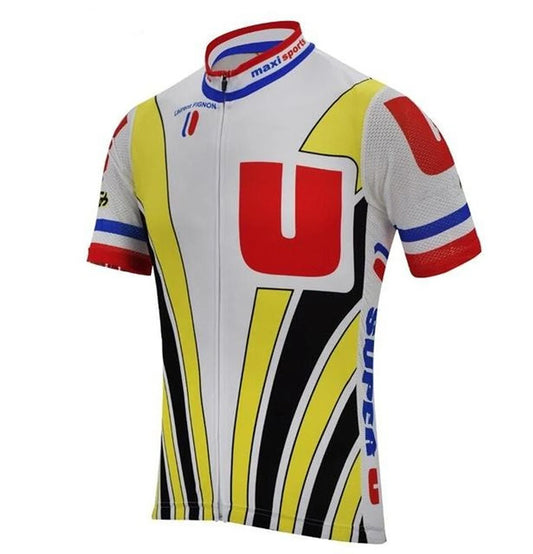 Super U Laurent Fignon Retro Cycling Jersey