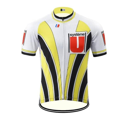 Système U Retro Cycling Jersey 1980s