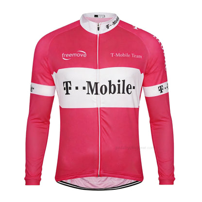 T-Mobile Retro Long Sleeve Cycling Jersey