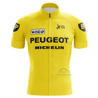 tour de france retro peugeot cycling jersey