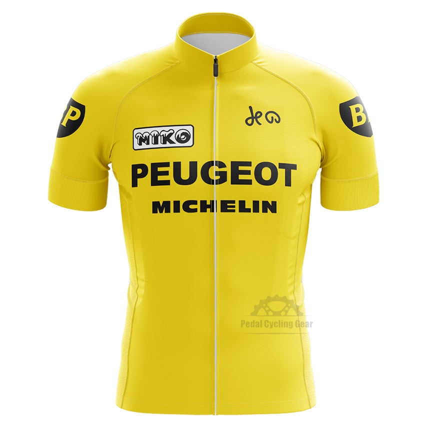 tour de france retro peugeot cycling jersey