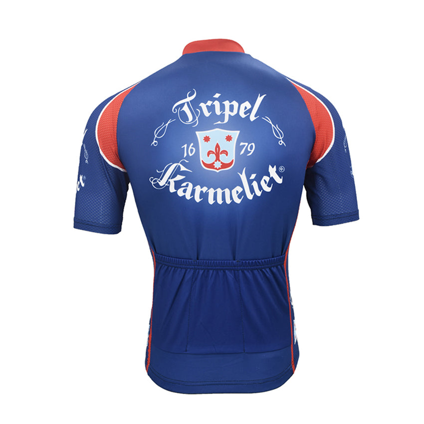 Men's Tripel Karmeliet Beer Short Sleeve Cycling Jersey