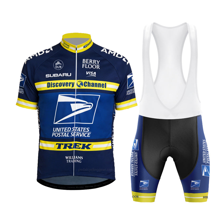 Men's US Postal Service Retro Cycling Kit