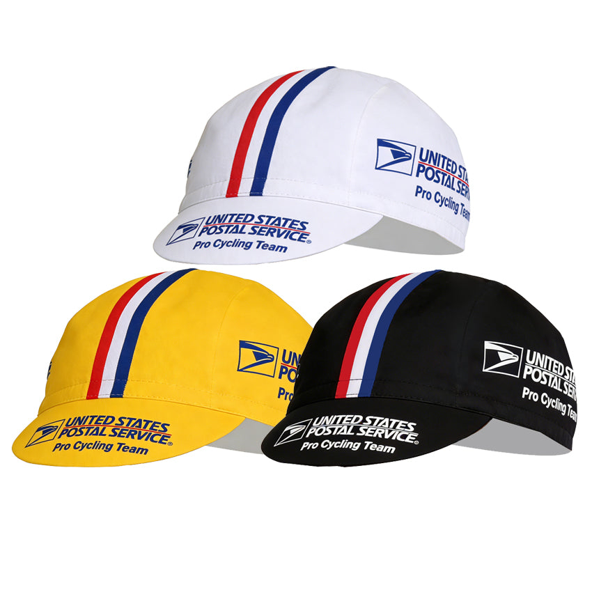 US Postal Service Team Retro Cycling Caps