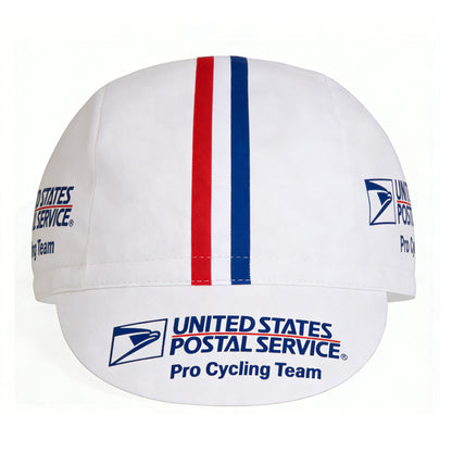 US Postal Service Team White Bike Cap