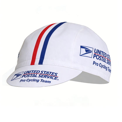 US Postal Service Team White Cycling Cap