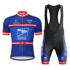 us postal service cycling jersey set