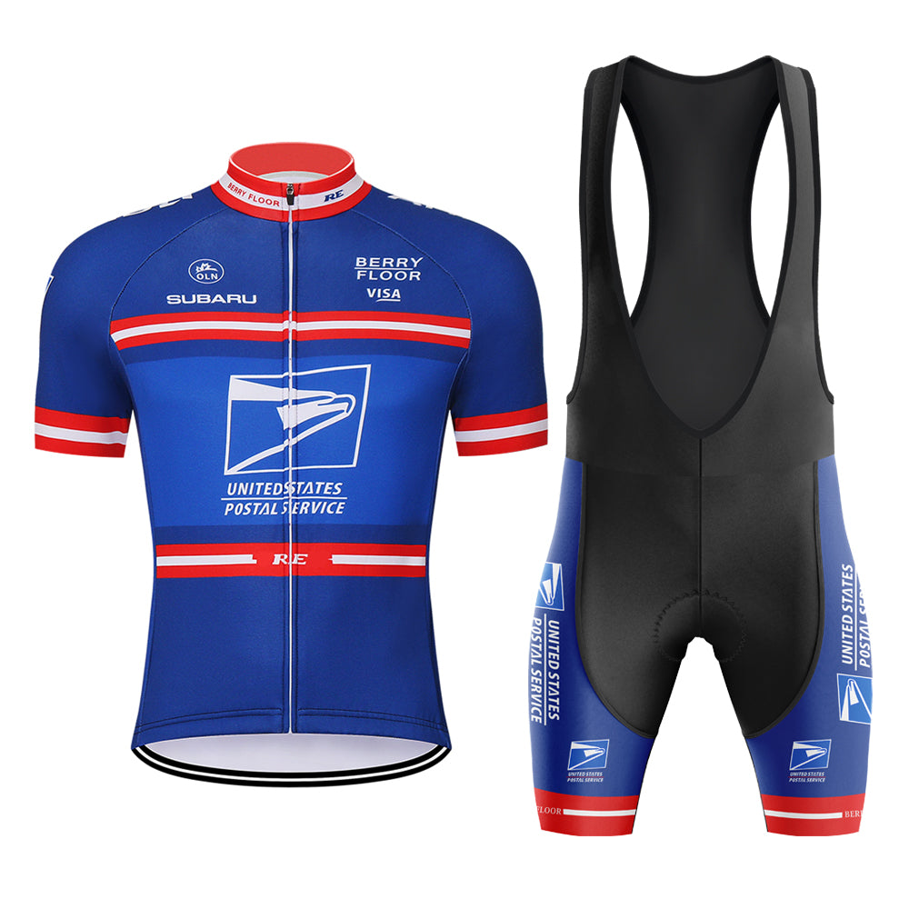 us postal service cycling jersey set