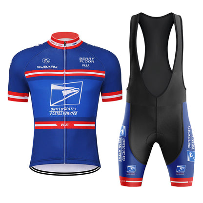 us postal service cycling jersey set