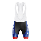 usps white bib shorts
