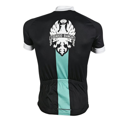 Bianchi Classic Retro Short Sleeve Jersey Black