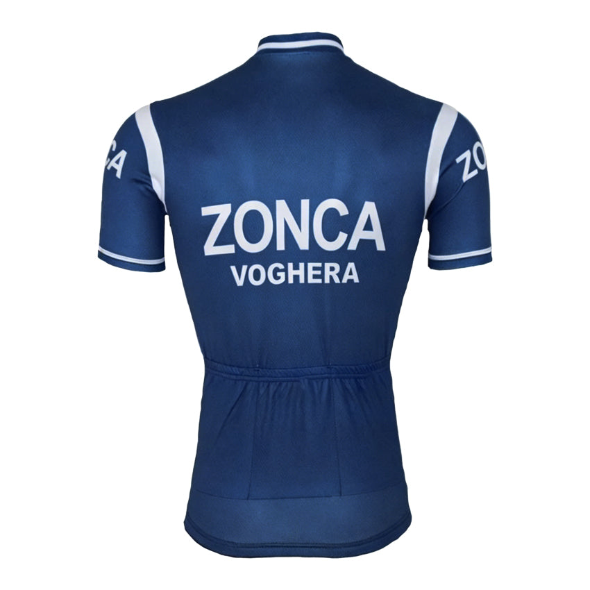 Zonca Retro Short Sleeve Cycling Jersey