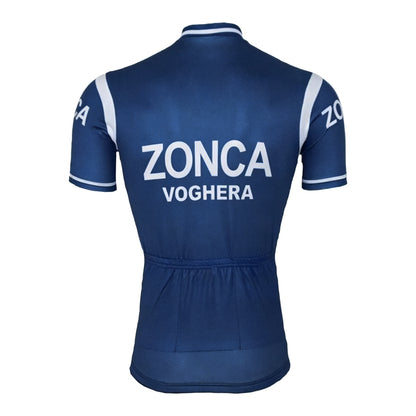 Zonca Retro Short Sleeve Cycling Jersey