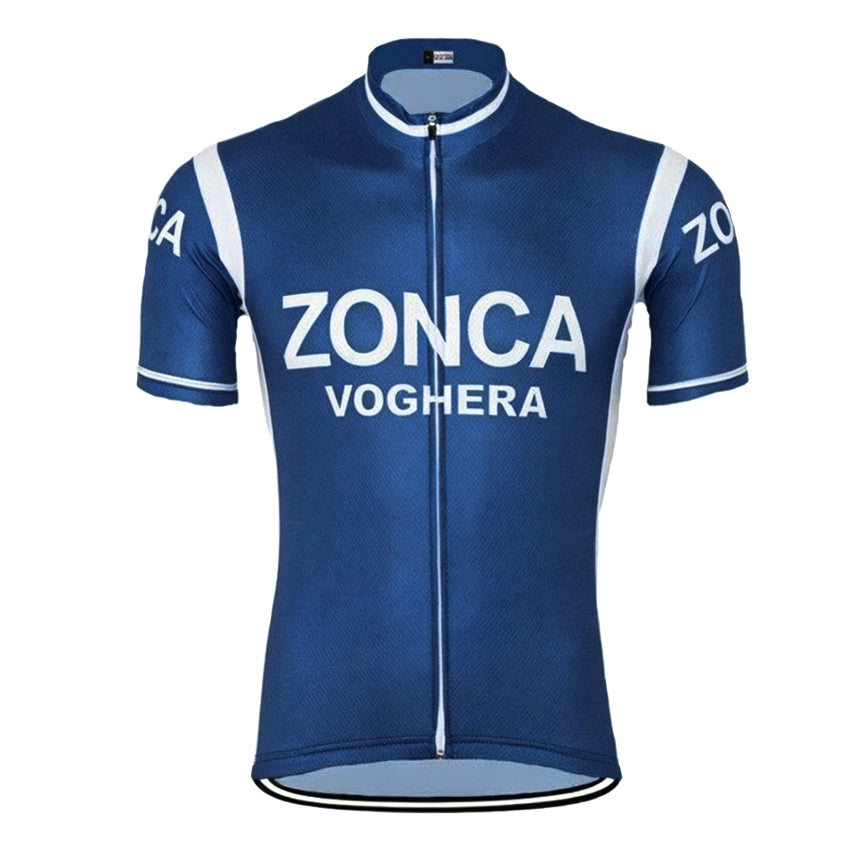 Zonca Retro Short Sleeve Cycling Jersey