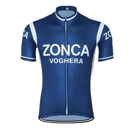 Zonca Retro Short Sleeve Cycling Jersey